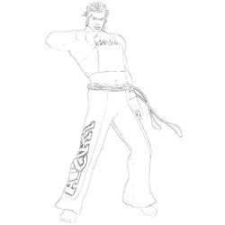 Eddy Gordo Drawing Detailed Sketch