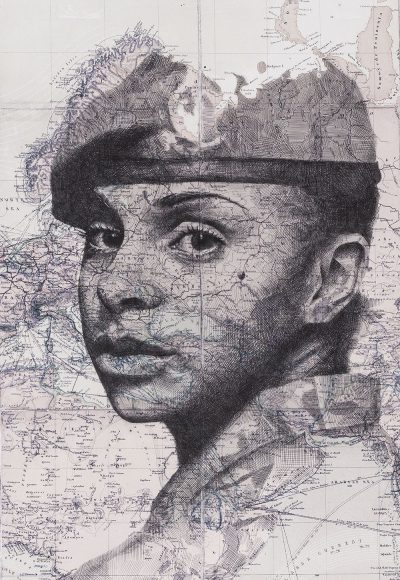 Edward Fairburn, Portraits, Artistry, Illustration, Expression Drawing