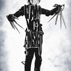 Edward Scissorhands Drawing Sketch