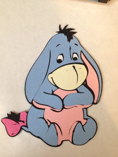 Eeyore, Melancholic, Pessimistic, Donkey, Whimsical Drawing