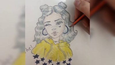 Aesthetic, Style, Beauty, Vibes, Ambiance Drawing