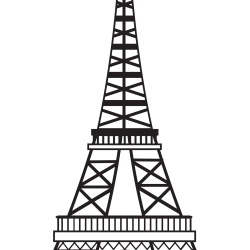 Eiffel Tower Simple Drawing Stunning Sketch