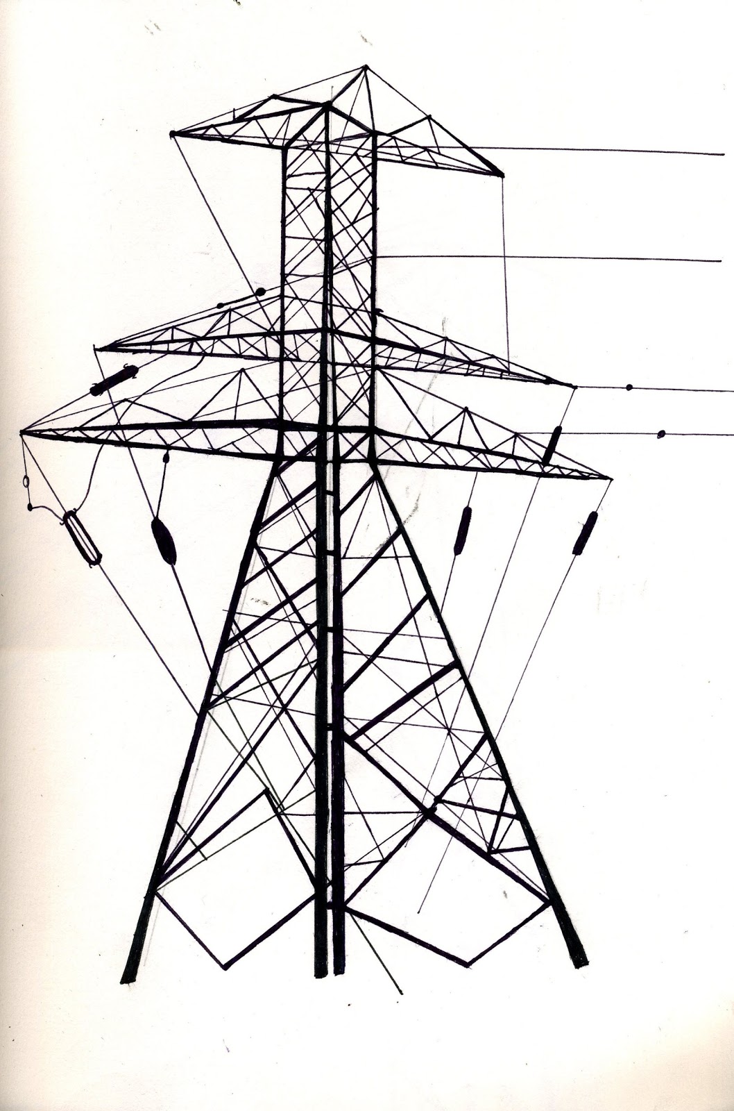 Electricity Drawing Intricate Artwork