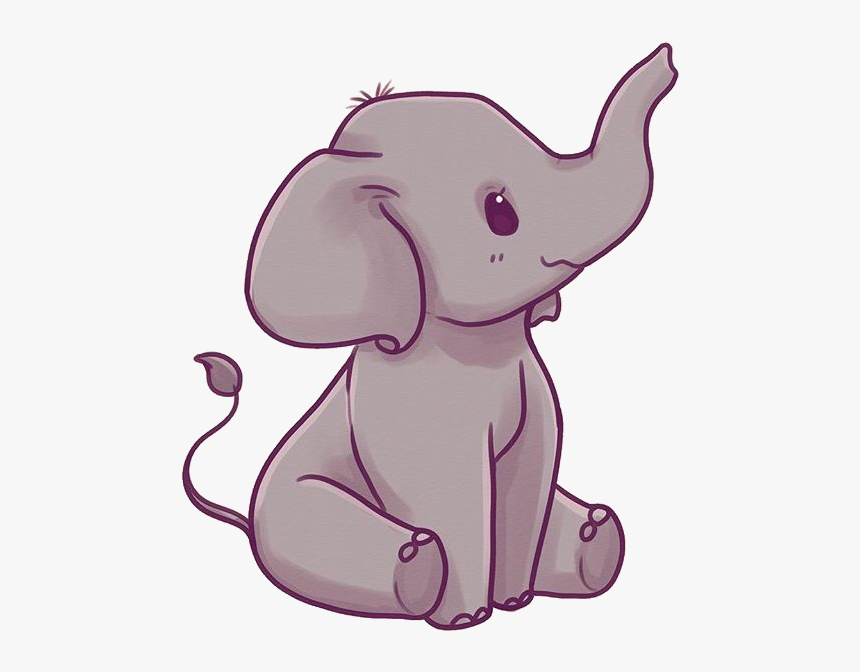 Elephant Cartoon Drawing Hand drawn Sketch