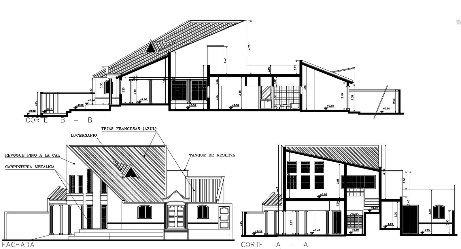 Elevation Drawing Art