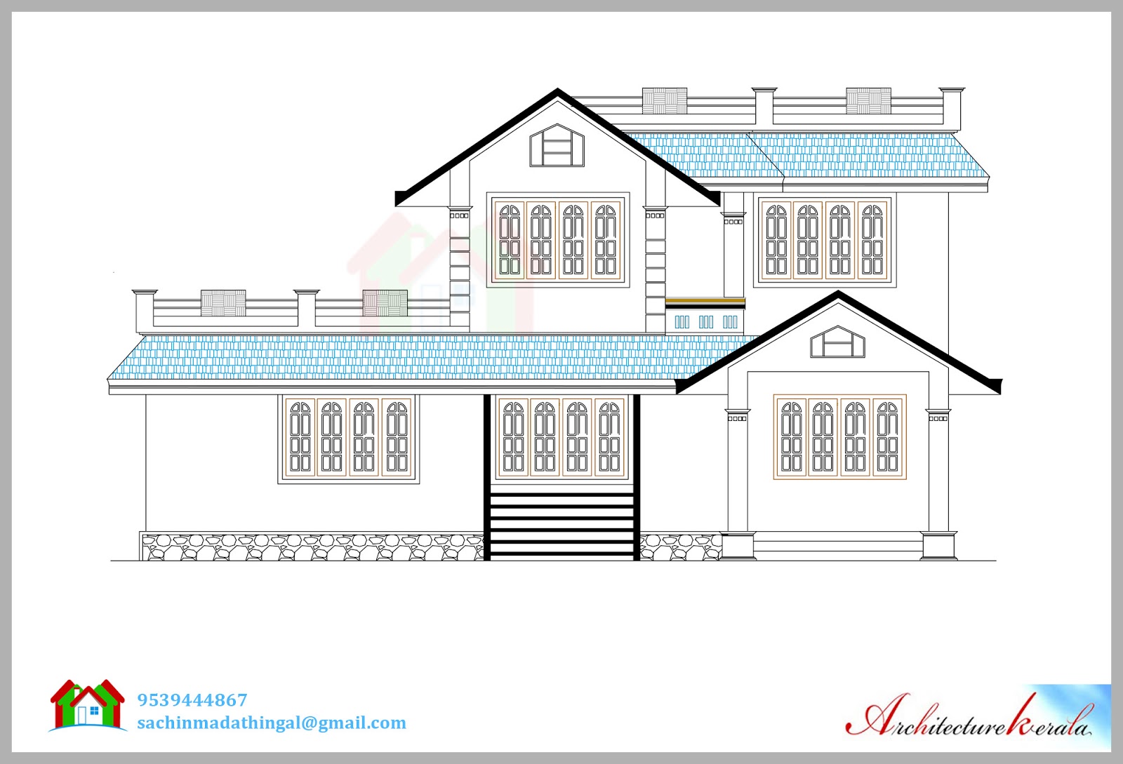 Elevation Drawing Artistic Sketching