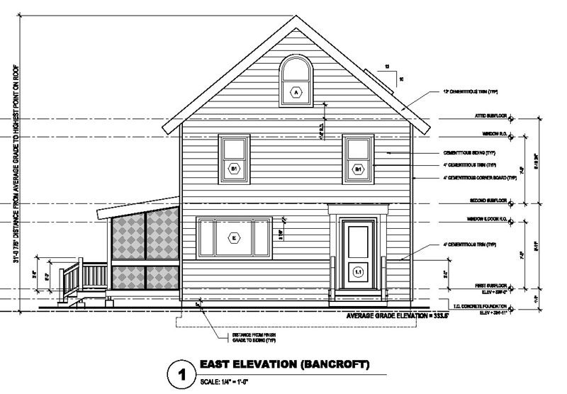 Elevation Drawing Fine Art