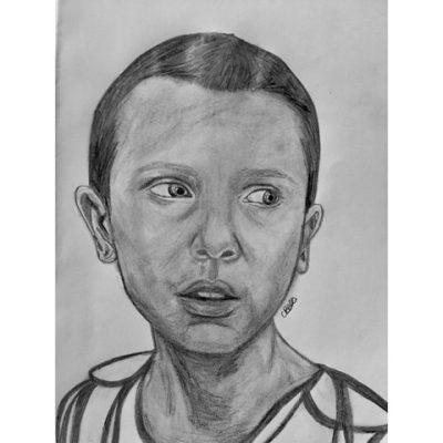 Eleven Stranger Things, Telekinesis, Friendship, Hawkins, Upside Down Drawing