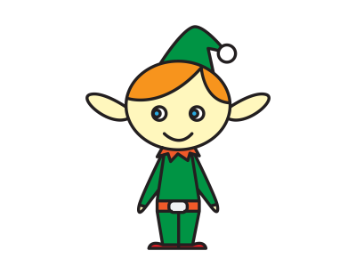 Elf, Friendship, Adventure, Christmas, Magic Drawing