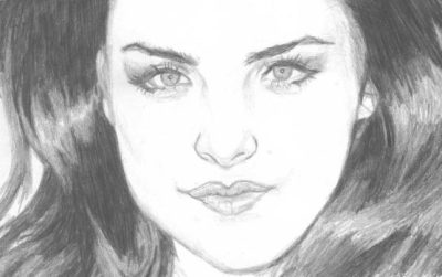 Elizabeth Gillies, Performer, Celebrity, Singer, Actress Drawing