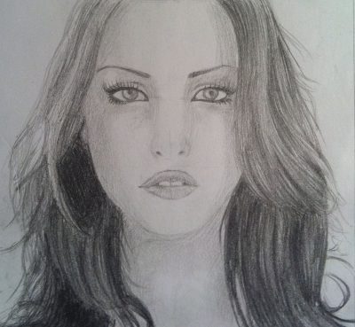 Elizabeth Gillies, Performer, Model, Singer, Talent, Actress Drawing