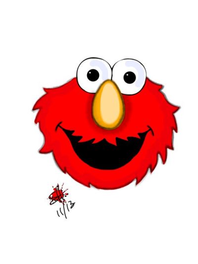 Elmo, Red, Character, Sesame, Fun Drawing