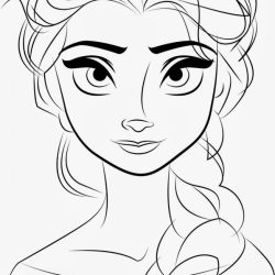 Elsa Drawing Art