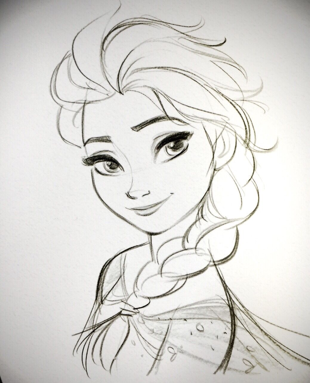 Elsa Drawing