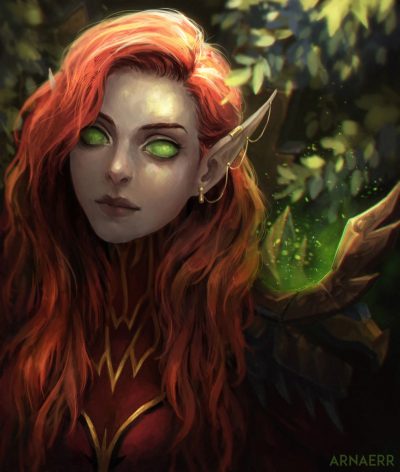 Elves, Mystique, Forests, Magic, Crafts Drawing