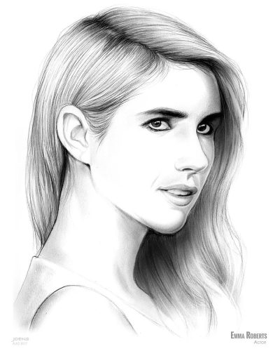 Emma Roberts, Style, Actress, Talent, Hollywood Drawing