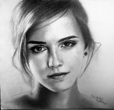 Emma Watson, Activist, Advocate, Actress, Philanthropist Drawing