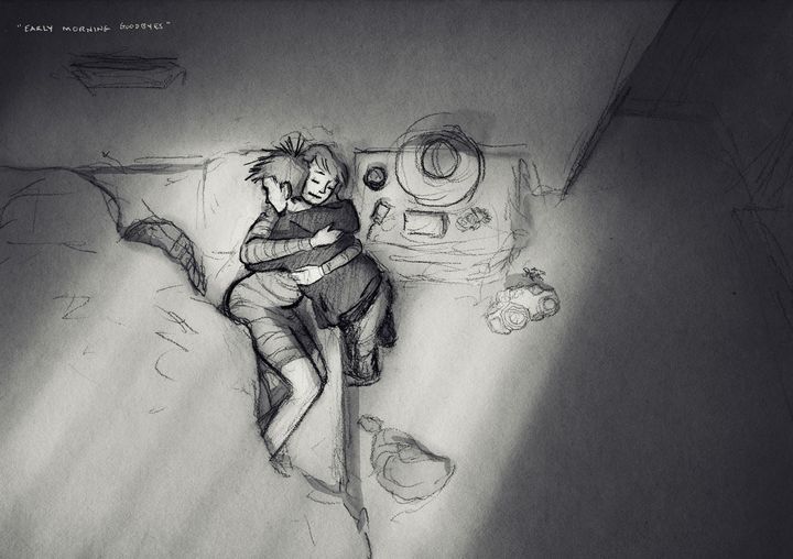 Emotional Drawing Photo