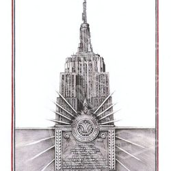 Empire State Building Drawing Amazing Sketch