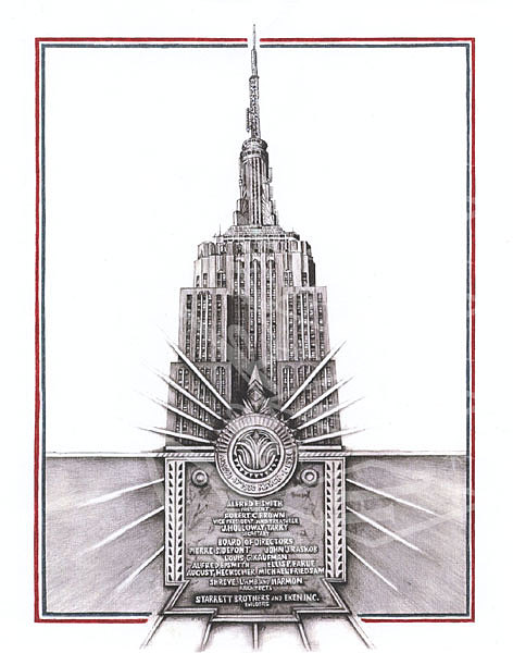 Empire State Building Drawing Amazing Sketch