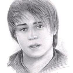 Enrique Gil Drawing Amazing Sketch