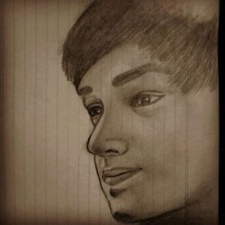 Enrique Gil Drawing Sketch