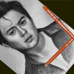 Enrique Gil Drawing Stunning Sketch