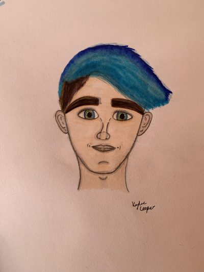 Entertainer Ethan Nestor, Creative Performer, Charismatic Streamer, Dynamic Influencer, Engaging Content Creator Drawing