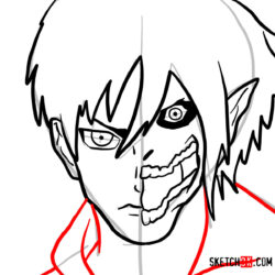 Eren Drawing Intricate Artwork