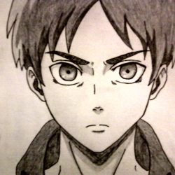 Eren Yeager Drawing Fine Art