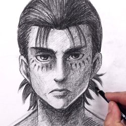 Eren Yeager Drawing Sketch