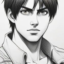 Eren Yeager Drawing Sketch Image