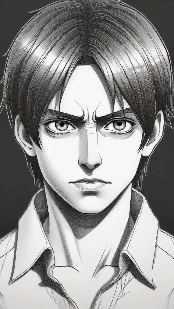 Eren Yeager Drawing Sketch Photo
