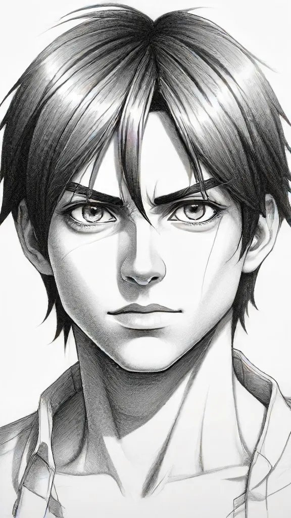 Eren Yeager Drawing Sketch Picture
