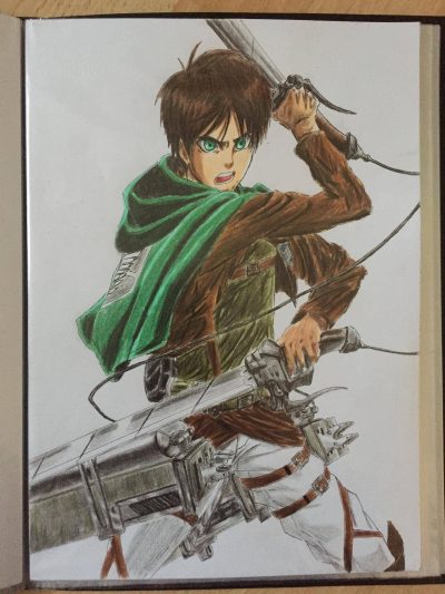 Eren, Resolve, Freedom, Revolution, Titan Drawing