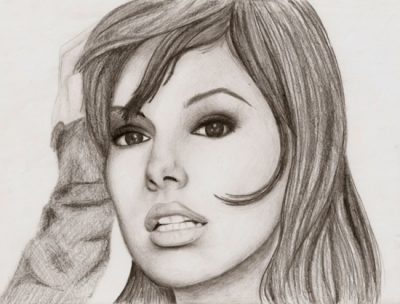 Eva Longoria, Entrepreneur, Producer, Actress, Philanthropist Drawing