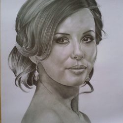 Eva Longoria Drawing Amazing Sketch