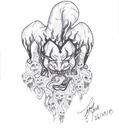 Evil, Malevolence, Wickedness, Sinister, Corruption Drawing