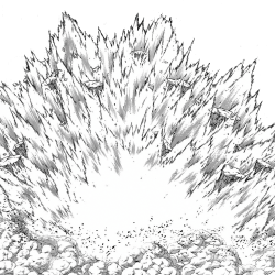 Explode Drawing Artistic Sketching