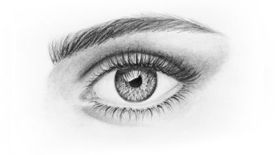 Eye, Gaze, Perspective, Focus, Vision Drawing