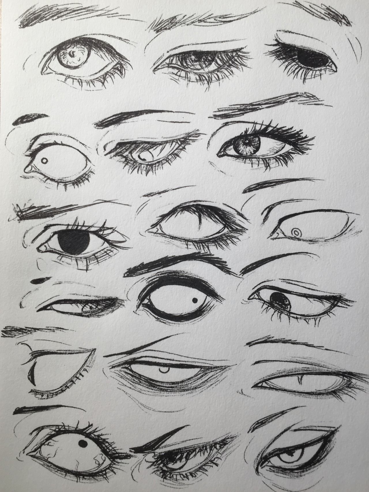 Eye Reference Drawing Amazing Sketch