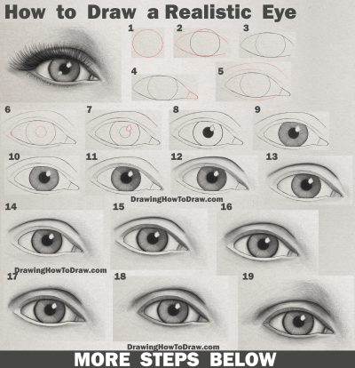 Eye, Gaze, Focus, Vision, Perspective Drawing