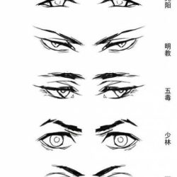 Eye Shapes Drawing