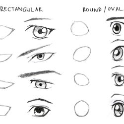 Eye Shapes Drawing Hand drawn Sketch