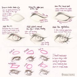 Eye Shapes Drawing Sketch