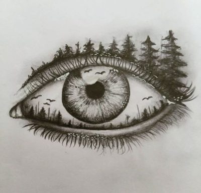 Eye, Sight, Gaze, Vision, Glance Drawing