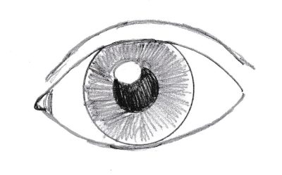 Eye Simple, Eye Comfort, Optical Ease, Vision Clarity, Sight Simplified Drawing