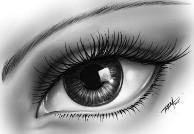 Eye Sketch, Creative Expression, Artistic Design, Eye Illustration, Visual Art Drawing