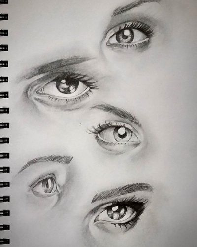 Eye, Sight, Gaze, Vision, Glance Drawing