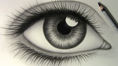 Eyeball, Pupil, Vision, Retina, Cornea Drawing